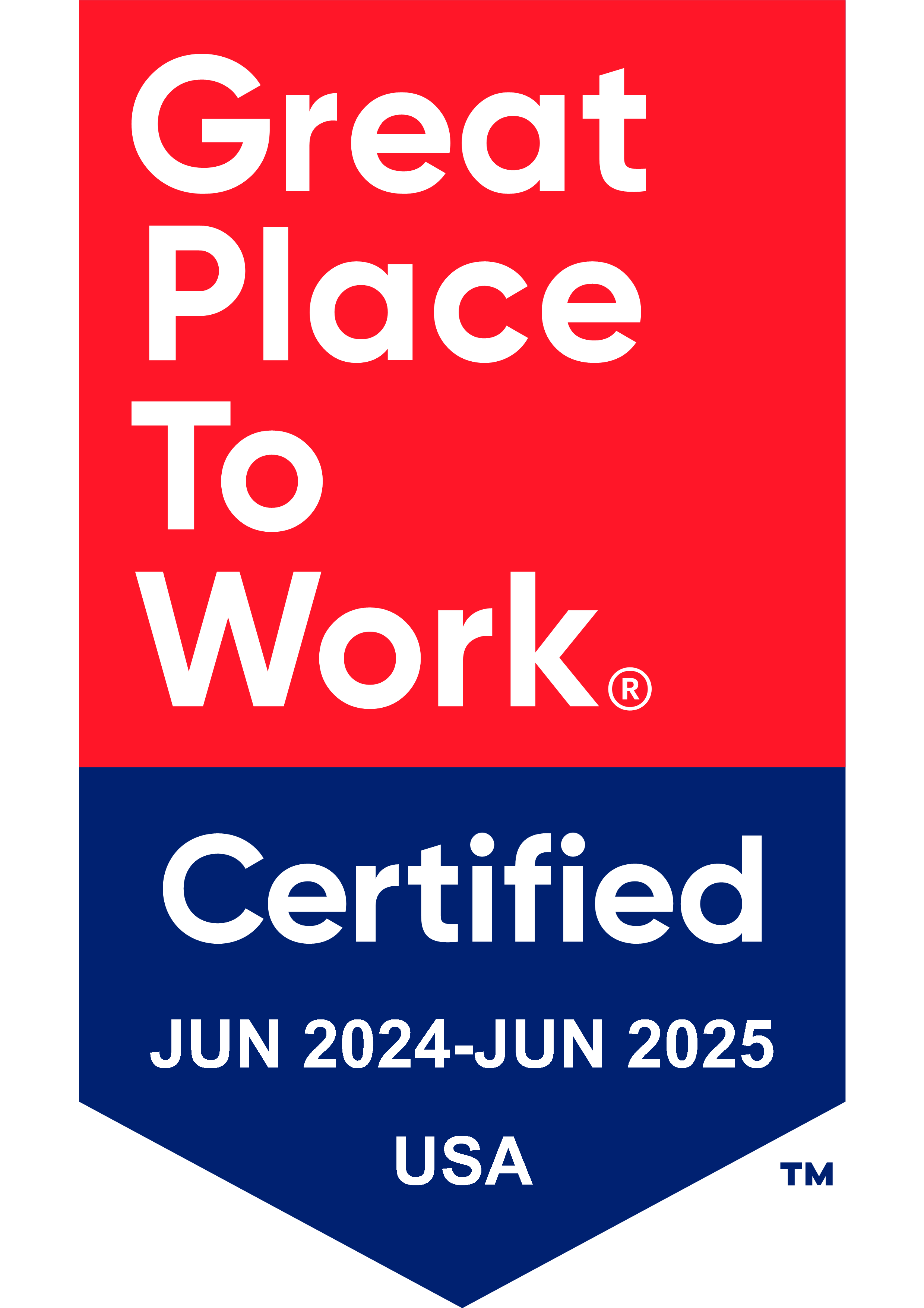 Peckham is certified as a Great Place to Work.